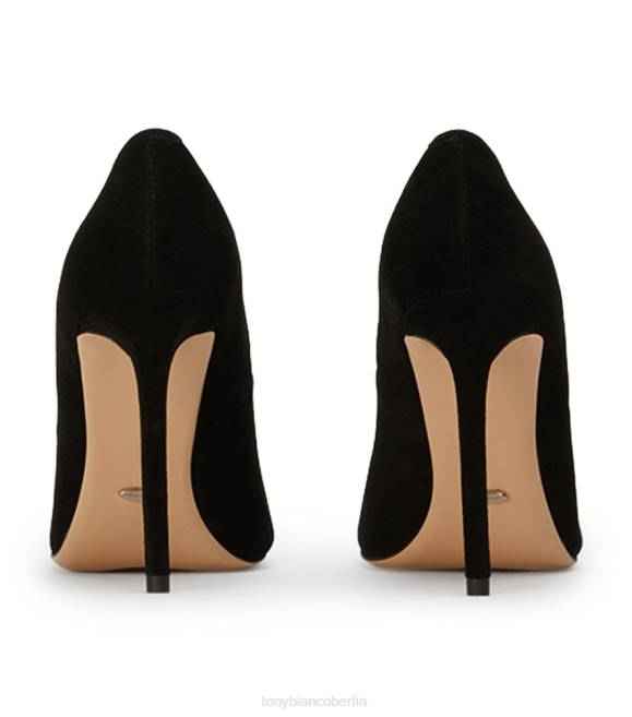 Bling Heels| de Tony Bianco Frauen Alison Heels schwarzes Wildleder 4624297